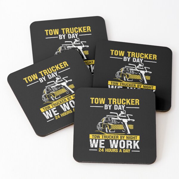 Item preview, Tow Trucker By Day Tow Trucker By Night 24 Hours Dedicated Towing Driver designed and sold by haitrieuic96.