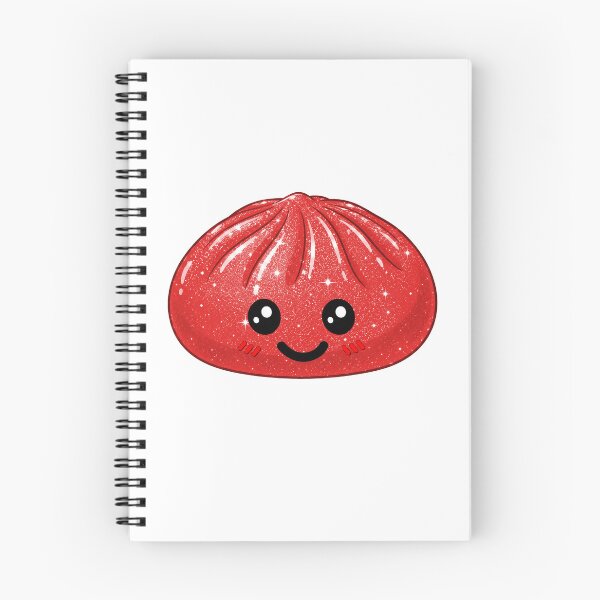 Item preview, Kawaii Rainbow Dumpling squishy Bao raviolo red designed and sold by made4K.