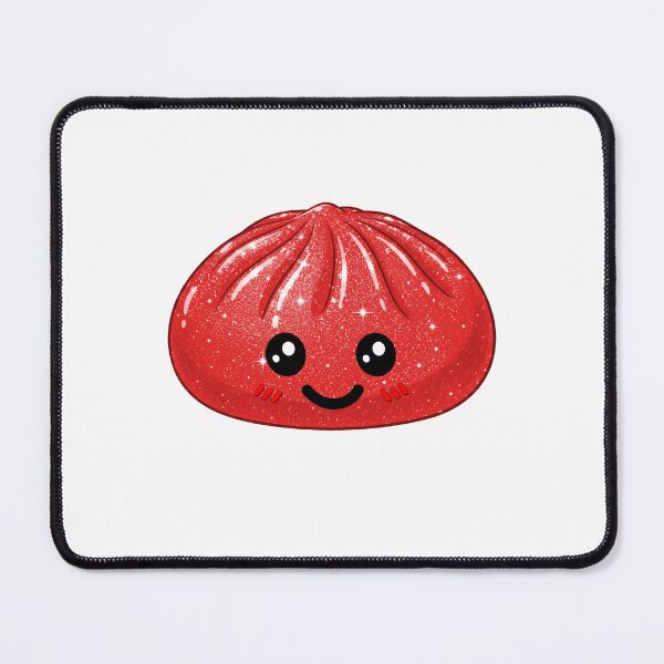 Item preview, Kawaii Rainbow Dumpling squishy Bao raviolo red designed and sold by made4K.