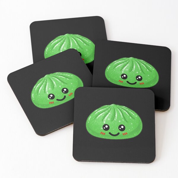 Item preview, Kawaii Rainbow Dumpling squishy Bao raviolo green designed and sold by made4K.