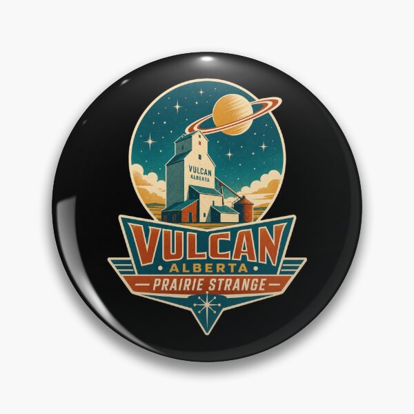 Item preview, Vulcan Alberta Canada Vintage Retro Travel designed and sold by HROC.