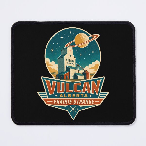 Item preview, Vulcan Alberta Canada Vintage Retro Travel designed and sold by HROC.