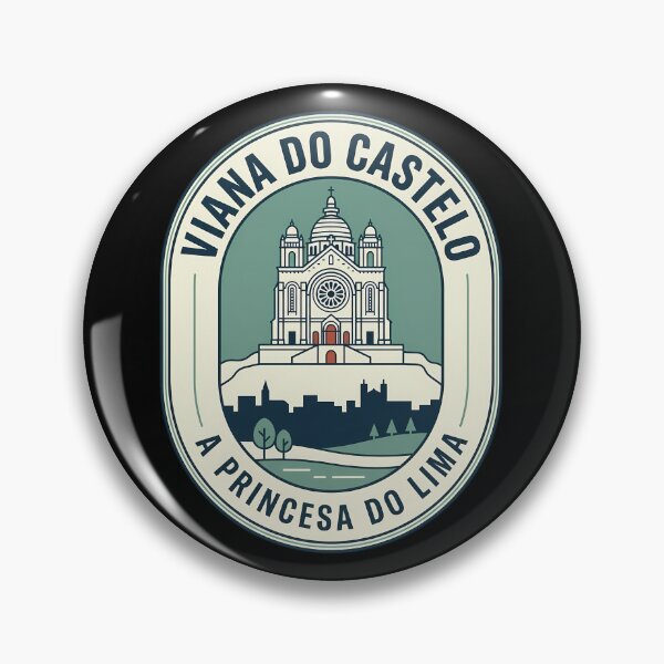 Item preview, Viana do Castelo Santa Luzia Vintage Travel Emblem designed and sold by k3rstman1.