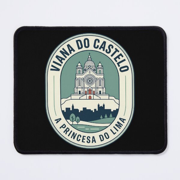 Item preview, Viana do Castelo Santa Luzia Vintage Travel Emblem designed and sold by k3rstman1.