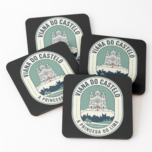 Item preview, Viana do Castelo Santa Luzia Vintage Travel Emblem designed and sold by k3rstman1.