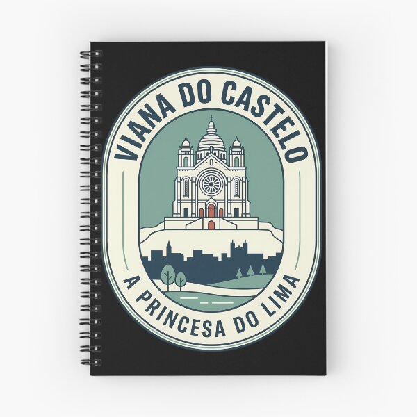 Item preview, Viana do Castelo Santa Luzia Vintage Travel Emblem designed and sold by k3rstman1.