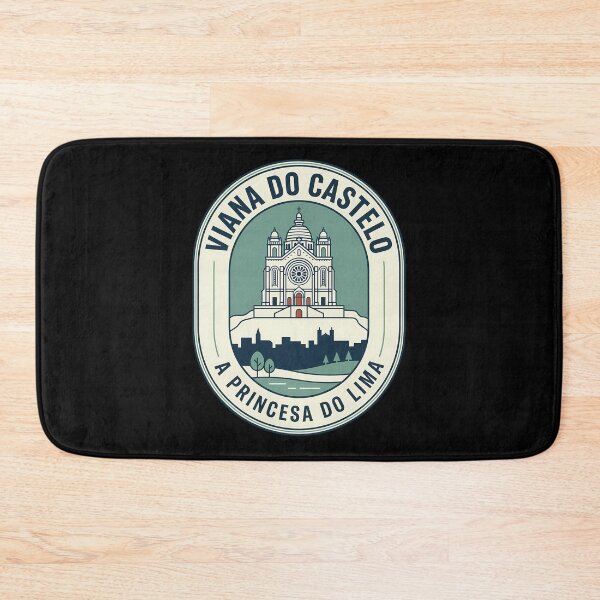 Item preview, Viana do Castelo Santa Luzia Vintage Travel Emblem designed and sold by k3rstman1.