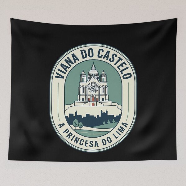 Item preview, Viana do Castelo Santa Luzia Vintage Travel Emblem designed and sold by k3rstman1.