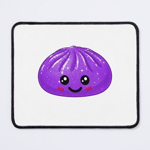 Item preview, Kawaii Rainbow Dumpling squishy Bao raviolo purple designed and sold by made4K.