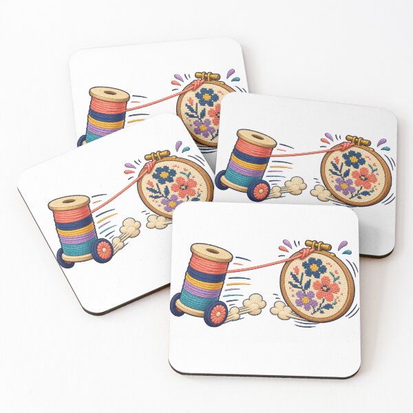 Item preview, Runaway Floss Spool designed and sold by GoverArt.