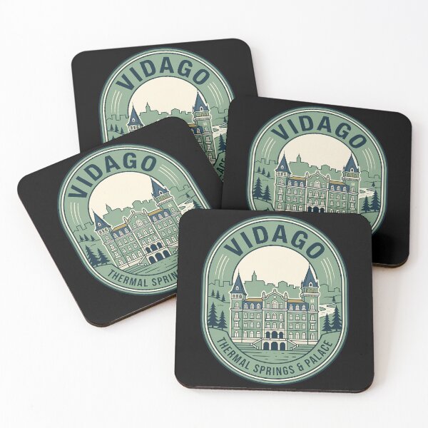 Item preview, Vidago Palace Thermal Springs Vintage Travel Emblem designed and sold by k3rstman1.