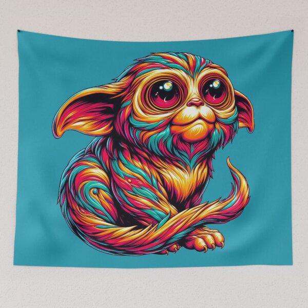 Item preview, Colourful Magical Creature Fantasy Companion designed and sold by NerdiPop.