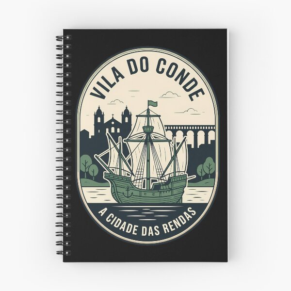 Item preview, Vila Do Conde Portugal Vintage Travel Emblem designed and sold by k3rstman1.