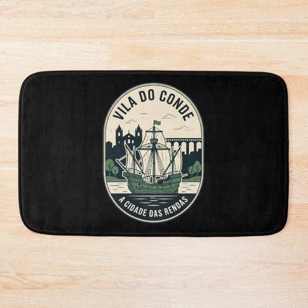 Item preview, Vila Do Conde Portugal Vintage Travel Emblem designed and sold by k3rstman1.