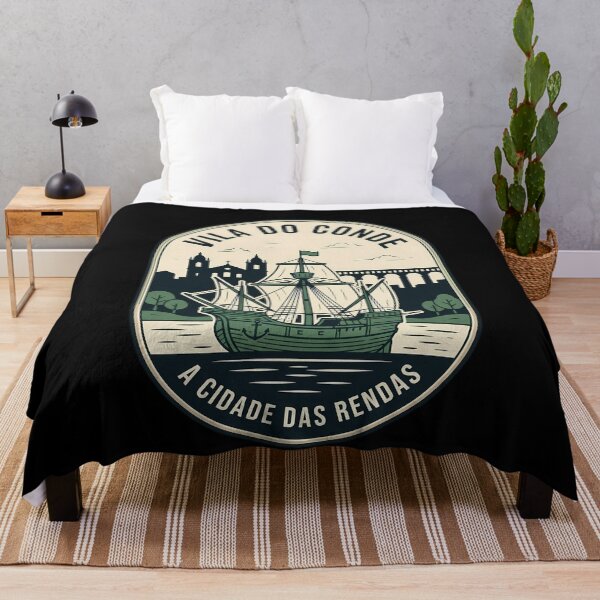 Item preview, Vila Do Conde Portugal Vintage Travel Emblem designed and sold by k3rstman1.