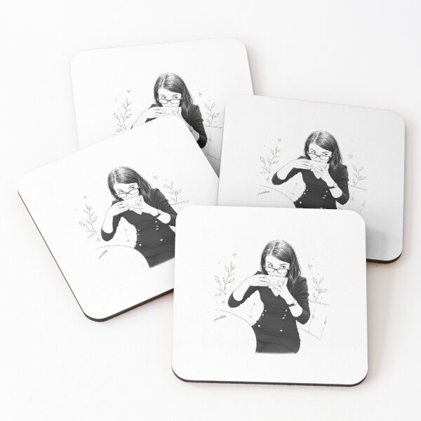 Item preview, Minimalist Coffee Lover Portrait  designed and sold by Sztyep88.