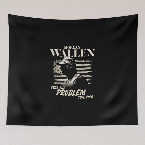 Item preview, Retro Morgan Wallen Still The Problem Tour 2026 designed and sold by Linhvocraig.
