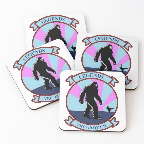 Item preview, US Navy VRC-40 Detachment 2 Legends Bigfoot Patch designed and sold by CharlieDesings.