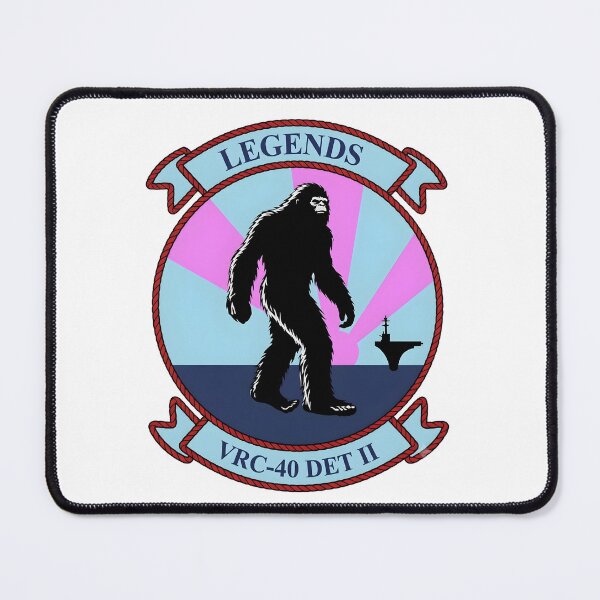 Item preview, US Navy VRC-40 Detachment 2 Legends Bigfoot Patch designed and sold by CharlieDesings.