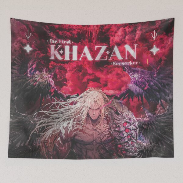 Item preview, The First Berserker Khazan - Demonic Blade Dark Anime Graphic Art designed and sold by Shopunte.