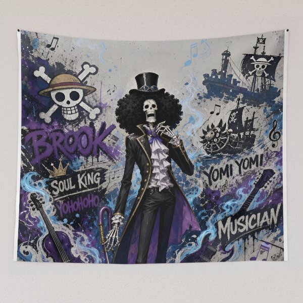 Item preview, Skeleton Pirate Musician | Gothic Anime Rock Star Dark Fantasy Art designed and sold by Dyan4.