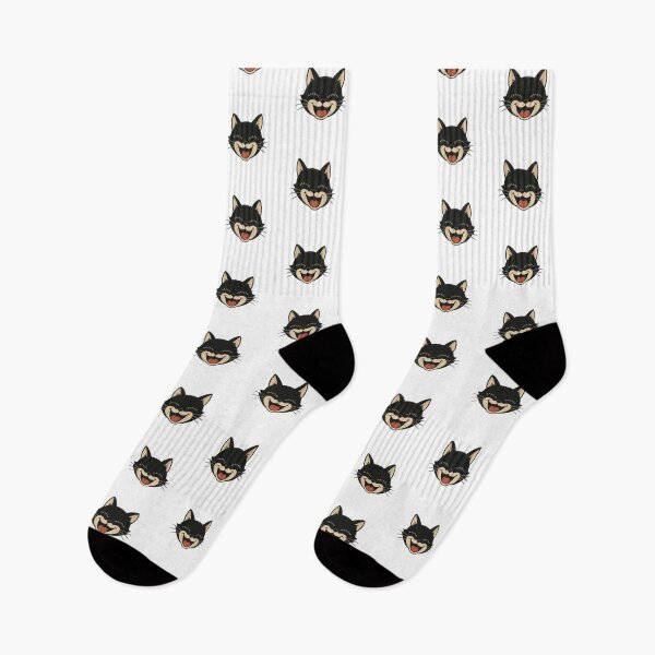 Item preview, Cute Black Cat with Stitched Eyes | Vintage Retro Cartoon designed and sold by mayatA-rt.