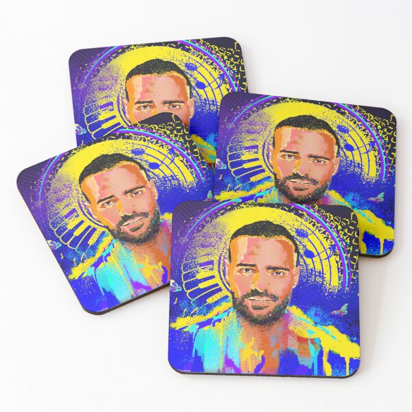 Item preview, Joseph Attieh – Vibrant Pop Art Portrait designed and sold by HeyaSnober.