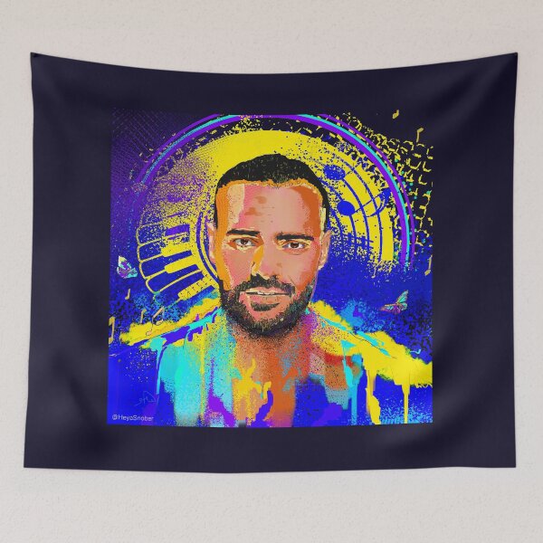 Item preview, Joseph Attieh – Vibrant Pop Art Portrait designed and sold by HeyaSnober.