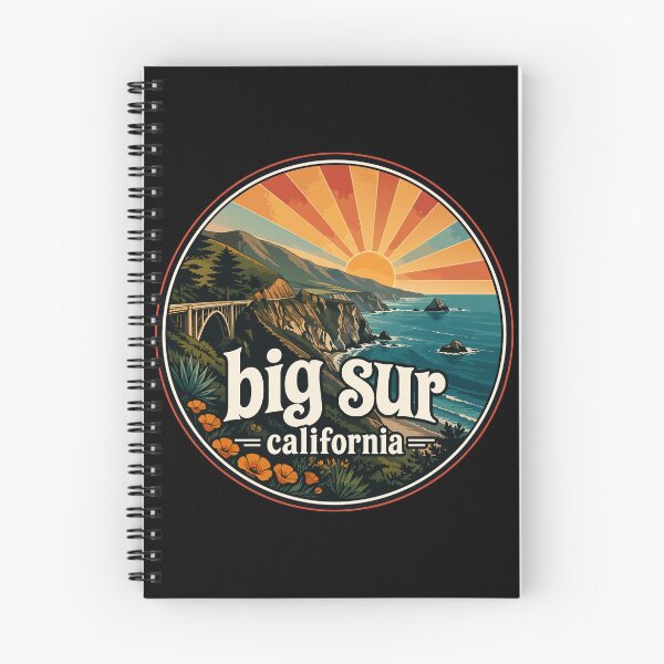 Item preview, Big Sur California Coast Retro designed and sold by TomFrontierArt.