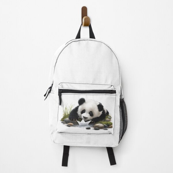 Item preview, Little Panda and the Paper Boat designed and sold by Helenaphotoart.