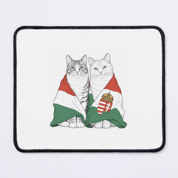 Item preview, Patriotic Cats in Hungarian Flag designed and sold by Sztyep88.