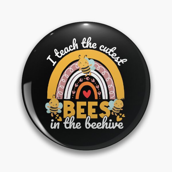 Item preview, I Teach The Cutest Bees In The Beehive Funny Teachers Day | Teacher Art designed and sold by Achrafdesign.