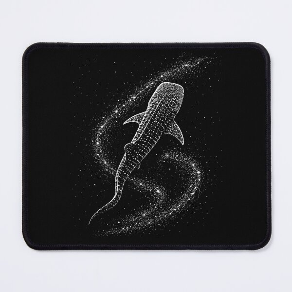 Item preview, Whale Shark Diving Space Galaxy  Night Sky designed and sold by SOUFIANE1991.