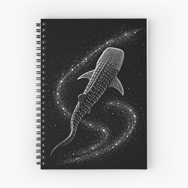Item preview, Whale Shark Diving Space Galaxy  Night Sky designed and sold by SOUFIANE1991.