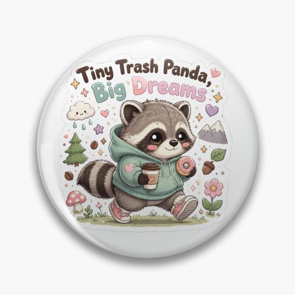 Item preview, Tiny Trash Panda designed and sold by Platon_Sokratis.