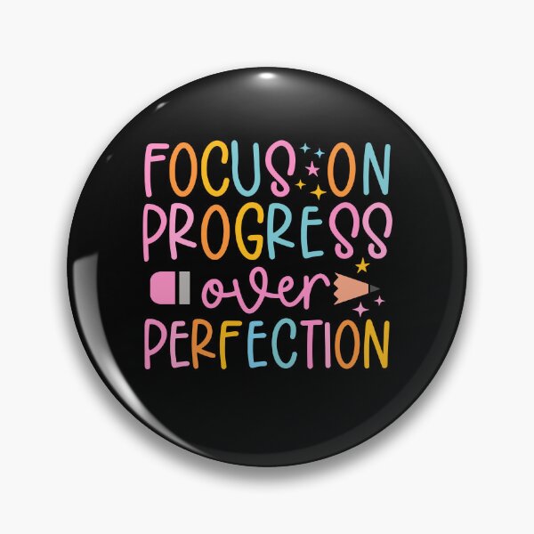 Item preview, Focus on Progress Over Perfection Teacher designed and sold by gunaone-design.
