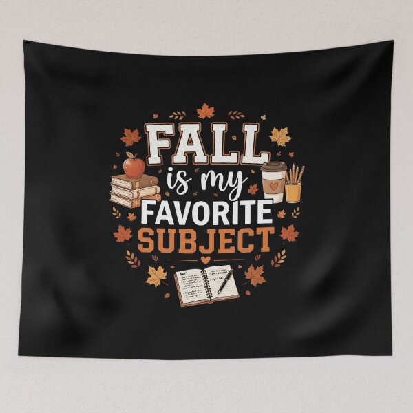 Item preview, Fall Is My Favorite Subject Autumn Teacher Students Tank Top | Cute Back to School Fall Graphic Gift designed and sold by Trendably.