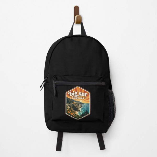 Item preview, Big Sur California Coast Retro Vintage Travel designed and sold by TomFrontierArt.
