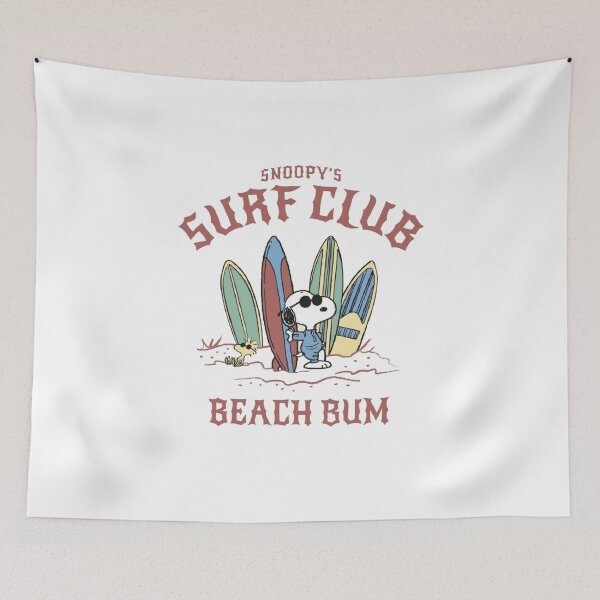 Item preview, Snoopy Peanuts Snoopy & Woodstock Surf Club designed and sold by Gbriel3.
