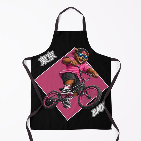 Item preview, Cool Tokyo Skater Bear BMX Bike Streetwear Aesthetic designed and sold by W&RParadise.