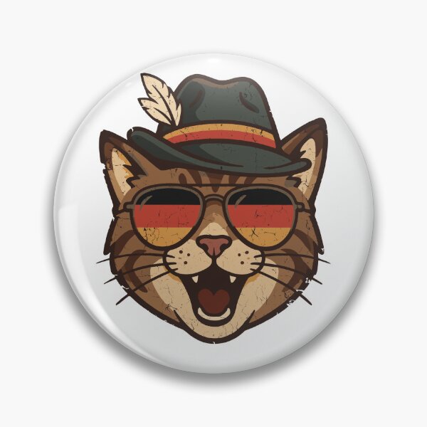 Item preview, Vintage German Cat Funny  designed and sold by EverkindInk.