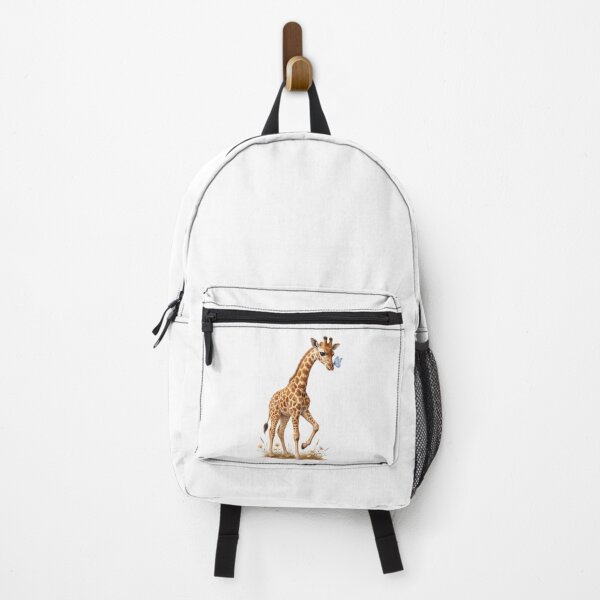 Item preview, Little Giraffe Following a Butterfly designed and sold by Helenaphotoart.