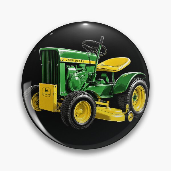 Item preview, John Deere 110 Garden Tractor – Vintage Green & Yellow Round Fender Tractor Art designed and sold by Stinky Lincy's Apparel Company.