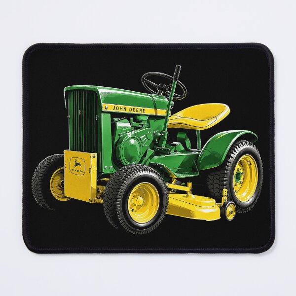 Item preview, John Deere 110 Garden Tractor – Vintage Green & Yellow Round Fender Tractor Art designed and sold by Stinky Lincy's Apparel Company.