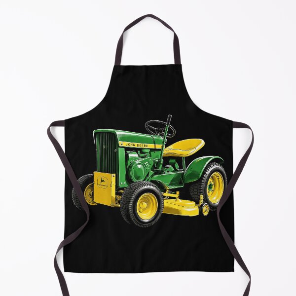 Item preview, John Deere 110 Garden Tractor – Vintage Green & Yellow Round Fender Tractor Art designed and sold by Stinky Lincy's Apparel Company.