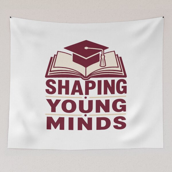 Item preview, Shaping Young Minds Educator & Graduation designed and sold by Piising.