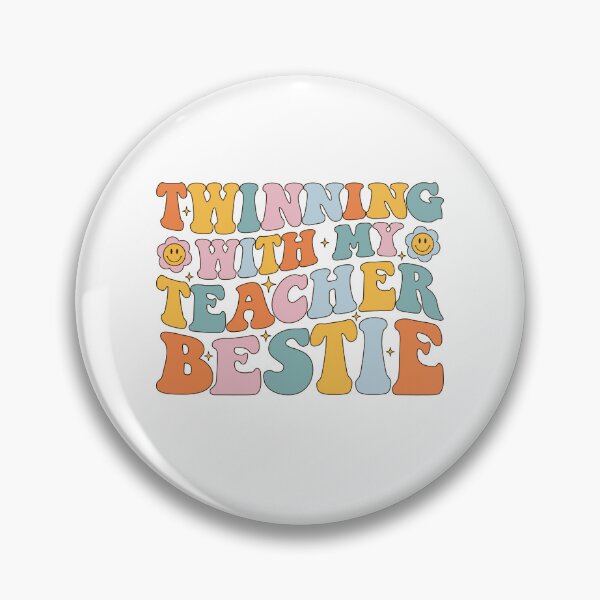 Item preview, Twinning With My Teacher Bestie Twin Day Matching | Teacher Bestie Art designed and sold by Achrafdesign.