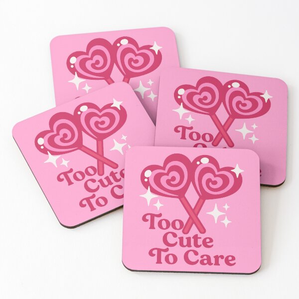 Item preview, Too cute to care designed and sold by JEMAR Designs.