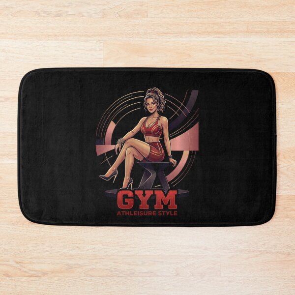 Item preview, Gym Athleisure Style Fitness Girl Glamour Workout Fashion Art designed and sold by RDproject.