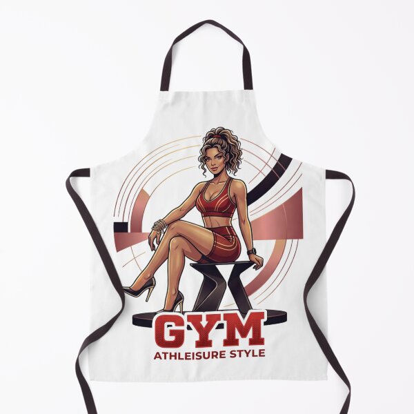 Item preview, Gym Athleisure Style Fitness Girl Glamour Workout Fashion Art designed and sold by RDproject.